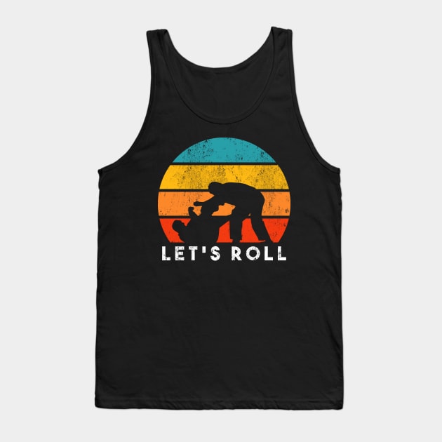 Let's Roll BJJ Tank Top by dajabal